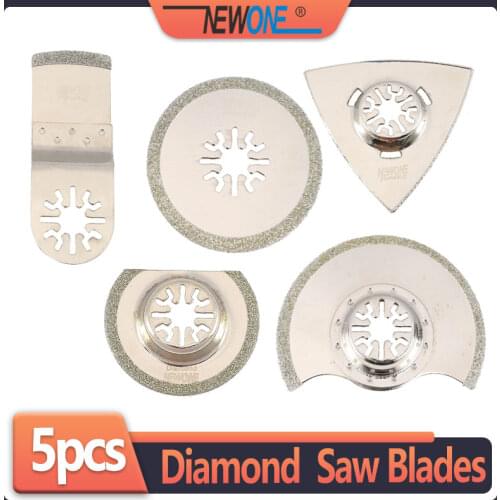 Newone Oscillating Multi-tool Saw Blades Accessories Kit For Renovator Power Tools As Fein Multimaster,Dremel,Wood Cutting