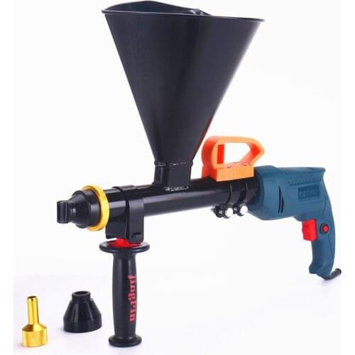 Caulking Gun Electric Mortar Grouting Gun Portable Cement Filling Fit for Cement Grouting Glue, Mending-leakage Grouting Machine