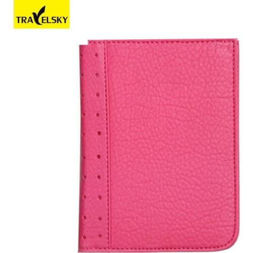 RFID Blocking passport wallet PU leather mutifunctional can take credit cards,passport,ticket holder 1 pc free shipping 13597a