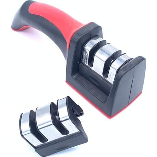 Grinding head Detachable 2 stage Knife Sharpener Kitchen Sharpening System Tungsten Steel Grinder Knife Tool accessories tools