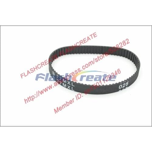 10pcs B77 MXL Timing Belt Teeth 77 Width 6.35mm Length 156.464mm B77MXL Rubber Closed-Loop Synchronous Belt Fit MXL Pulley