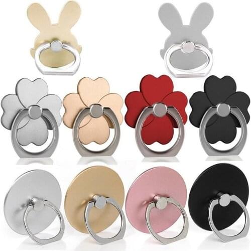 1pcs Finger Ring Mobile Phone Smartphone Holder Stand Car Mount Stand