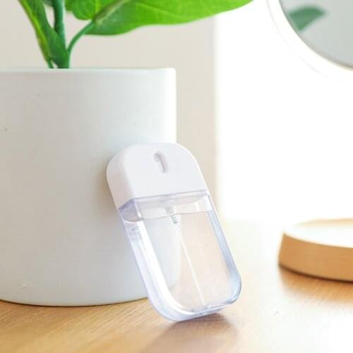 100ML Transparent Plastic Spray Bottle Portable Plastic Refillable Container Empty Cosmetic Containers Makeup Moisture Atomizer