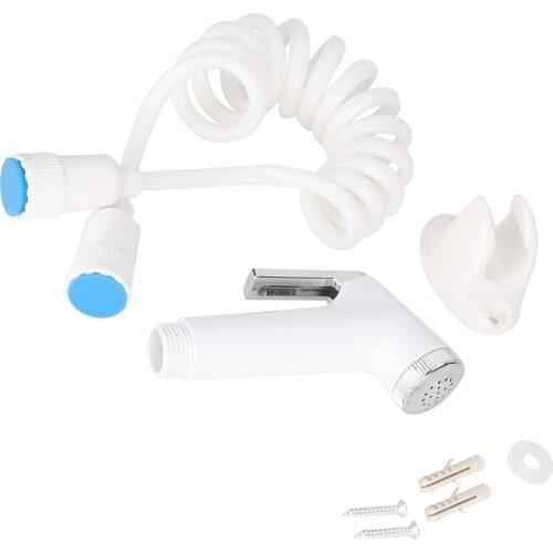 ABS Mini Handheld Toilet Bidet Spray Shower Head Bathroom Body Cleaner Hose Adapter Toilet Bide