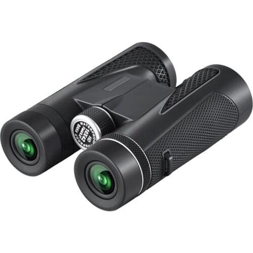 Free Ship 12x42 HD Powerful Binoculars Range Folding Mini Telescope BAK4 FMC Optics for Hunting Sports Outdoor Camping Travel