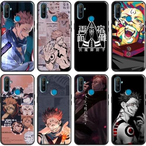 Ryomen Sukuna Jujutsu Kaisen Soft For OPPO Realme 7 Pro 6 X7 X50 C11 C3 GT Case For OnePlus Nord 8T 7T 8 Pro Phone Cover
