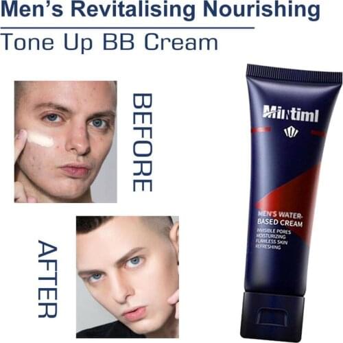 Mens Concealer BB Cream Nourish Natural Lazy Whitening Oil Lazy Brightening Concealer Cream Control O9W6