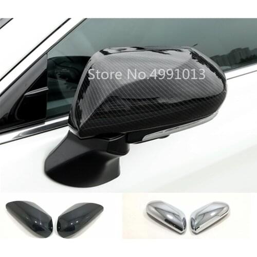 For Toyota Avalon XX50 2018 2019 2020 2021 Car Styling Back Rear View Rearview Side Door Mirror Cover Sticker Trim Frame Eyebrow