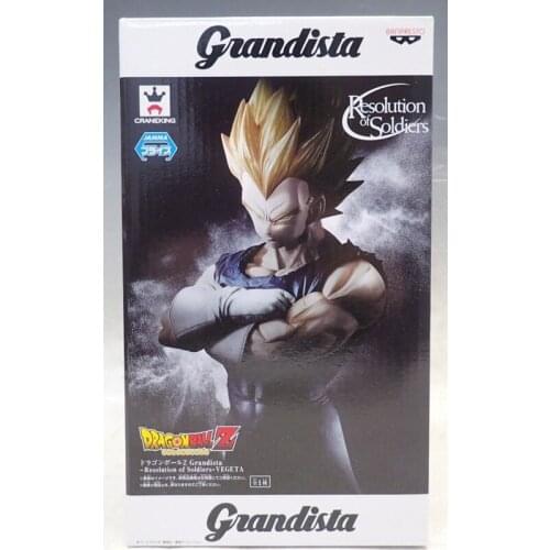 BANDAI Banpresto DRAGON BALL Grandista ROS Vegeta Anime Toys Figure
