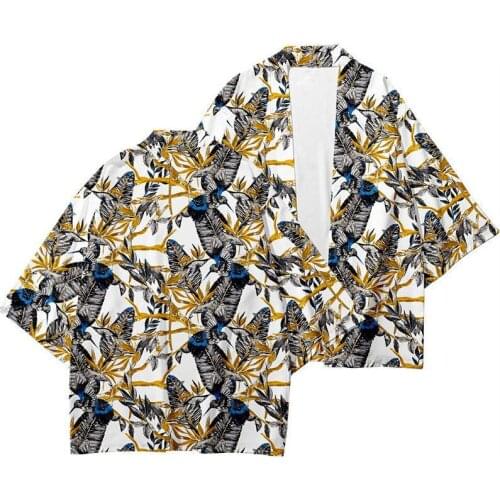 Kimonos Coat Japanese Kimono Cardigan Cosplay Shirt Blouse For Women Men Japanese Streetwear Female Yukata Summer Beach Kimono