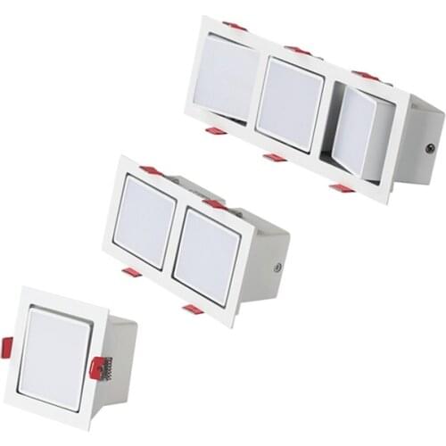 Square Recessed LED Downlight 7W 14W 21W LED Spot light decoration Ceiling Lamp AC85-265V