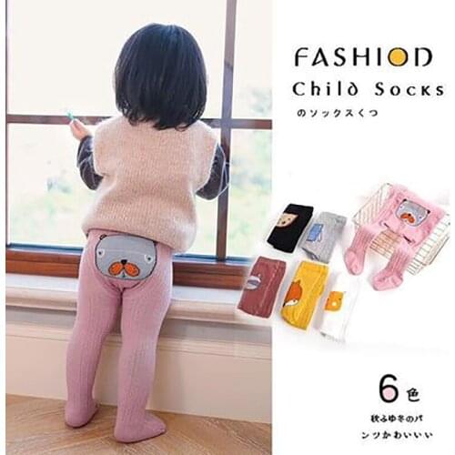 New childrens romper sock Suitable for 0-6 years old baby Cute cartoon design Beautiful legs hip knee protection Keep warm show