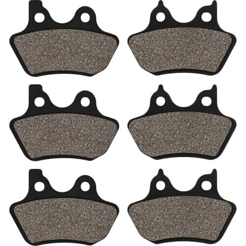 Motorcycle Front Rear Brake Pads For Harley Dyna Super Wild Glide FXDX FXDWG Low Rider FXDL FXDXT FXDS Sportster XL1200S