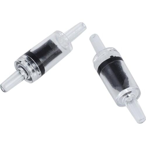 Plastic Non- Water Check Valve Aquarium Co2 System Aquarium Air Pump Red Water Tools Compatible 4mm Air Pipe