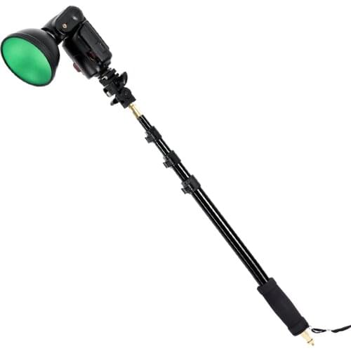 Godox AD-S13 21-63"/55-160cm Portable Light Boom Pole Stick 1/4" Male Thread Photography Bracket for WITSTRO Flash AD180 AD360