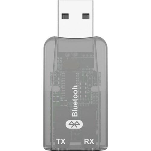Universal USB Bluetooth transmitter receiver 2-in-1 Bluetooth 5.0 TV computer wireless audio Bluetooth adapter