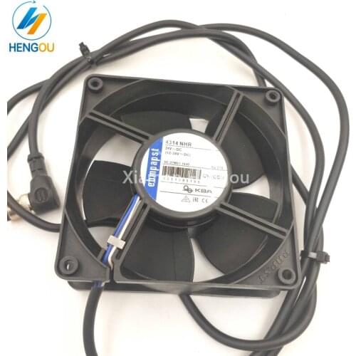 High quality 4314NHR Roland 500 700 900 paper receiving fan Roland printing machine fan 5 wires import