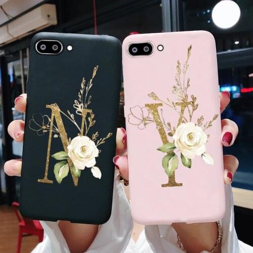 For Oppo A3s Case Cute Letters Soft TPU Back Cover For Oppo A3s A 3s OppoA3s CPH1803 Cover Phone Case A5 AX5 CPH1809 Cases 6.2"