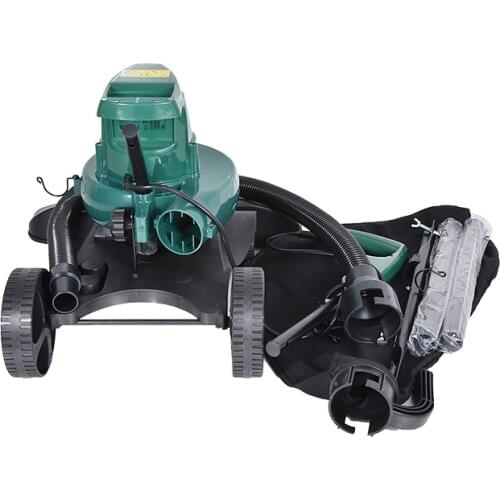 ZJMZYM 3 in 1 D5881/VB-RTK-500 Electric Leaf Suction Machine Four-wheeled Handheld 1600W Powerful Leaf Blower & Vacuum 220v/50Hz