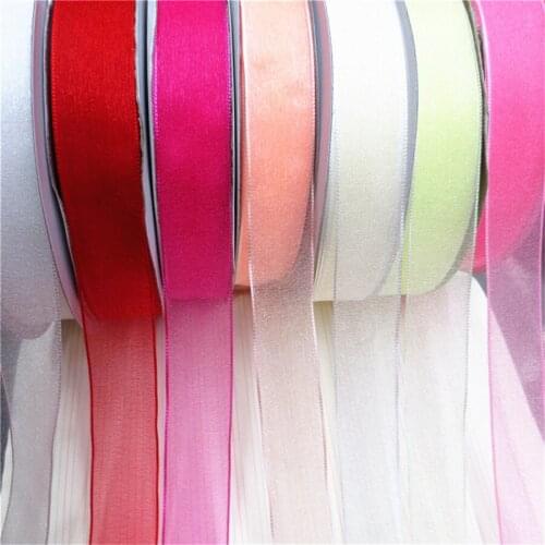 100Yards 0.6cm Yarn Satin Ribbons DIY Artificial Silk Roses Crafts Supplies Grosgrain Ribbon Scrapbooking Material Organza 200