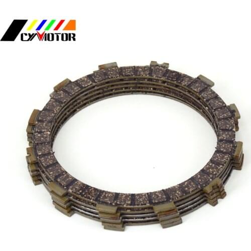 5PCS Motocycle Clutch Friction Plates Disc Set For KAWASAKI EX250 Ninja 250 250R ABS 08 09 10 11 12 13 14 15 16 2008 2009-2016