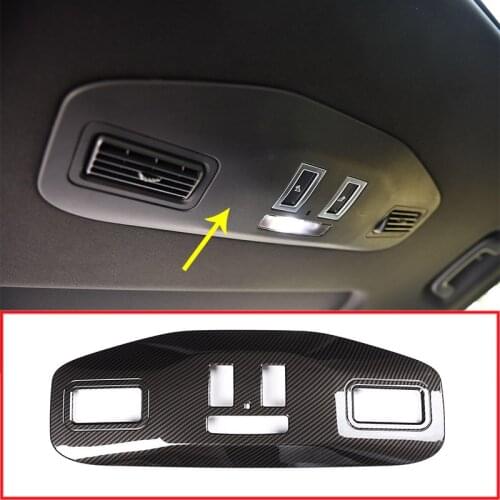 ABS Car Styling Roof Reading Lamp Frame for Land Rover Discovery 5 LR5 2017-2020 Car Interior Accessories 3 Styles