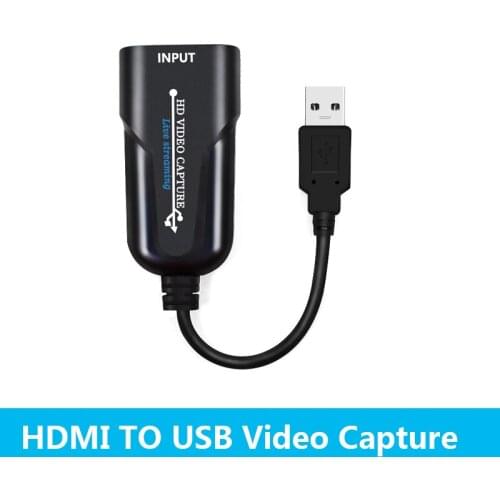 HDMI To USB Video Catpure Card USB HD 1 Way Video Card Converter adapter for Windows XP/Vista/7/8/10