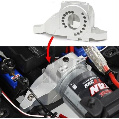 Aluminum Metal Motor Mount For 1/10 Rc Crawler Traxxas Trx-4 Original Upgrade #8290 Motor Base Motor Cooling Motor Base TRX4