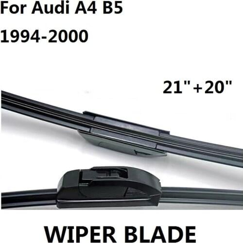 Car Accessories Front Wiper Blades For Audi A4 B5 1994-2000 High Quality Rubber Windscreen Windshield New