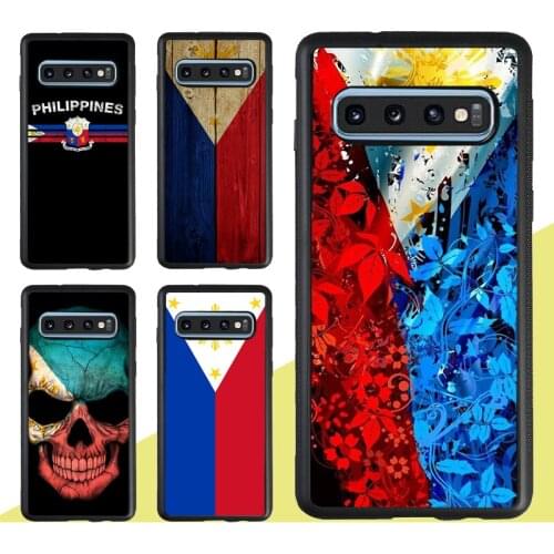 Philippines Flag Case For Samsung Galaxy S20 Plus S9 S10 Note 20 Ultra A50 A70 A51 A71 A21S A20e A31 M31 M21
