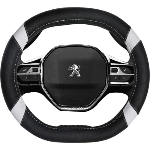 DERMAY Car Steering Wheel Cover Micro Fiber Leather Customized for peugeot 4008 peugeot 5008 5Colors High Quality
