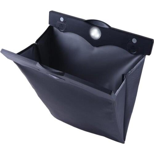 Car Trash Double Waterproof Thickened Can Organizer Garbage Holder Rubbish Box Dust Case Holder Multi-functional