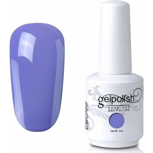 Elite99 15ml Purple Color Series Soak Off UV Gel Varnish Nail Art Polish Nails Gellak Semi Permanent Hybrid Nail Art Gel Polish