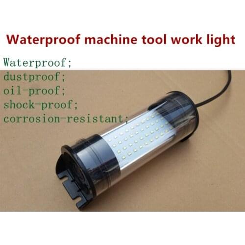 Fixed bracket 490mm 18W 220v waterproof machine tool work light LED CNC explosion-proof lighting machine tool fluorescent lamp