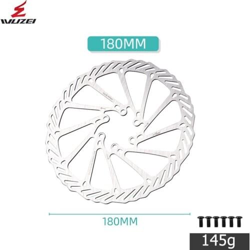 MTB Road Bike Hydraulic Brake Disc Rotor Pads 160/180/203mm Mountain Bike Brake Disc Rotor Hollowed Bicycle Brake Disc Pads