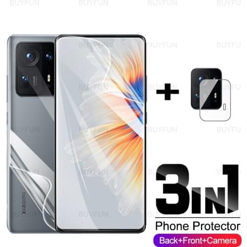 Hydrogel Film For Xiaomi Mix 4 6.67inch Front+Back Screen Protector soft film for xiaomi mix 4 xiomi mix4 lens screen protector