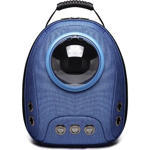 Intimate pets, canvas pets, breathable pet travel bags, cat and dog backpacks with space cover, cat backpacks