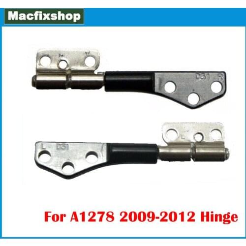 Left & Right A1278 LCD Hinge Set For Macbook Pro 13" A1278 Screen Display Hinges MB990 MB991 MC374 2008 2009 2010 2011 2012