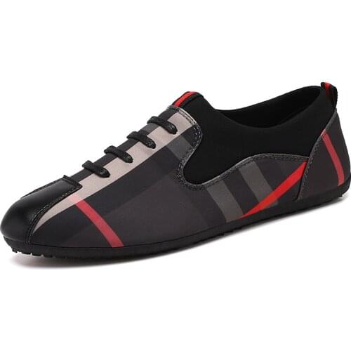 Mens Casual Shoes Canvas Shoes Moccasin 2021 New Antiskid Mens Flat Shoes Smooth One Footed Overshoes Antiskid Driving Shoes