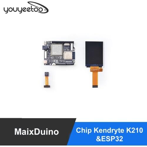 Sipeed Maixduino AI Development Board K210 RISC-V AI+lOT ESP32 Compatible With Arduino. Board 1st RV64 AI board for Edge Computi
