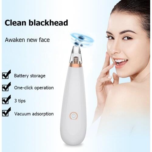 Blackhead Remover Face Pore Nose Vacuum Suction Deep Cleaning Skin Care Tool Black Dot T Zone Pore Acne Removal Cleaner