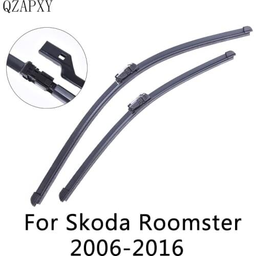 Front Wipers For Skoda Roomster from 2006 2007 2008 2009 2010 2011 2012 2013 to 2016 Windscreen wiper Wholesale Car Accessories