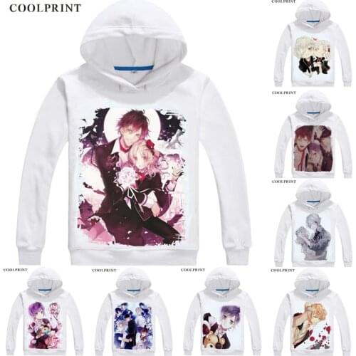 DIABOLIK LOVERS Diaborikku Ravazu Hoodies Men Hip Hop Hoodie Komori Yui Sakamaki Kanato Cosplay Motivs Anime Sweatshirts Women