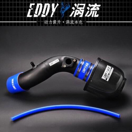 EDDY Intake System Air Intake Pipe & Carbon Fiber Air Filter for Honda Spirior 2.4L 2008-2013 Car Engine Parts