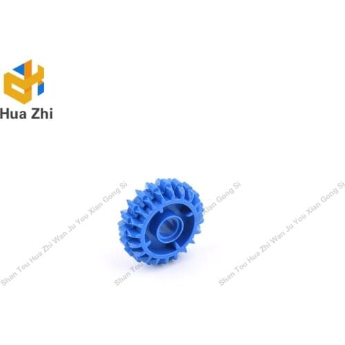 Building Blocks Parts 35185 10PCS Technic Gear 20 Tooth Double Bevel with Clutch on Both Sides LEGOING MOCS Education
