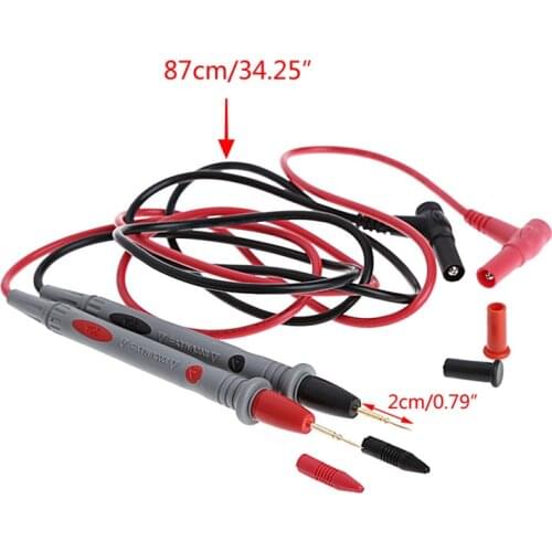 1000 V 20A Thin Needle Probe Testing Multi Meter Digital Multimeter Tester