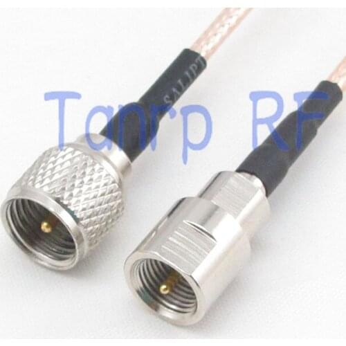 20inch mini UHF male plug to FME male plug RF adapter connector 50CM Pigtail coaxial jumper cable RG316 extension cord