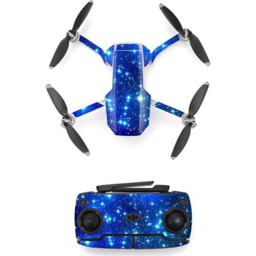 7 Styles Starry Sky Style Skin Sticker for DJI Mavic Mini Drone And Remote Controller Decal Vinyl Skins Cover