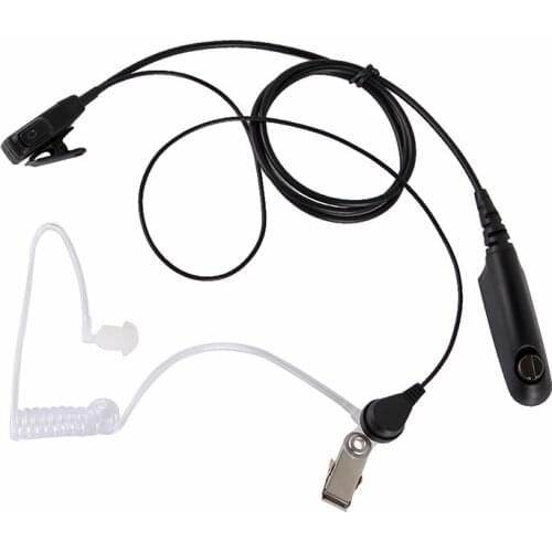 Hot Air Acoustic Tube Earpiece Mic Headset PTT for Motorola GP380 Portable Radio Walkie Talkie GP 340 GP328 GP1280 PRO5150 GP338