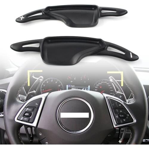 Car Steering Wheel Shift Paddle Shifter Extension For Chevrolet Camaro 2016 2017 2018 UE Model with DSG + / - function vehicle
